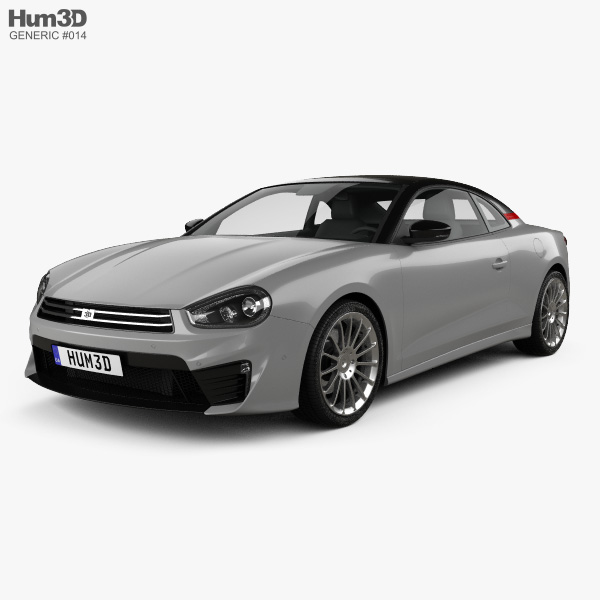 Generic coupe 2022 3D model