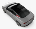 Generic coupe 2022 3d model top view