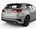 Generic hatchback 5-door 2018 3d model