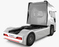 Generic Electric Tractor Truck 2021 3d model back view