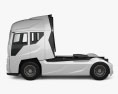 Generic Electric Tractor Truck 2021 3d model side view