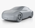 Genesis Mint 2022 3D模型 clay render