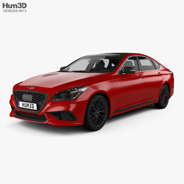 Genesis G80 Sport 2022 3D model
