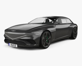 Genesis X Speedium Coupe 2022 3D model