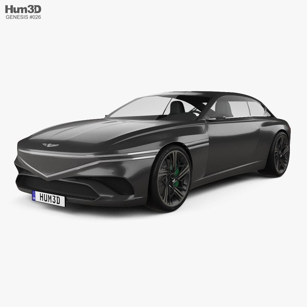 Genesis X Speedium Coupe 2022 3Dモデル