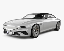 Genesis X convertible 2023 3D model