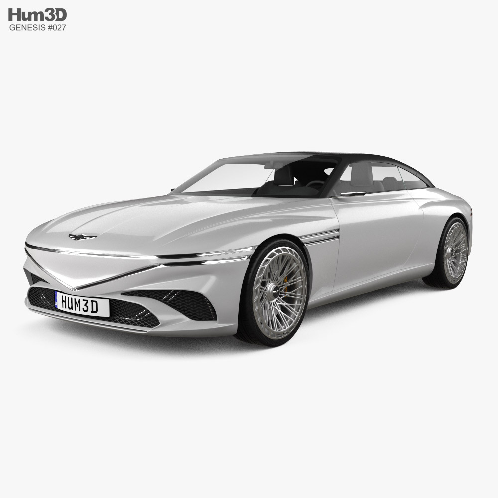 Genesis X convertible 2023 3D model