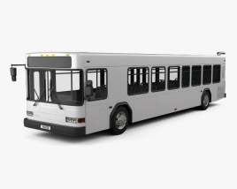 Gillig Low Floor Bus 2012 3D model