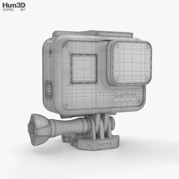 Gopro Hero7 3d Model Electronics On Hum3d