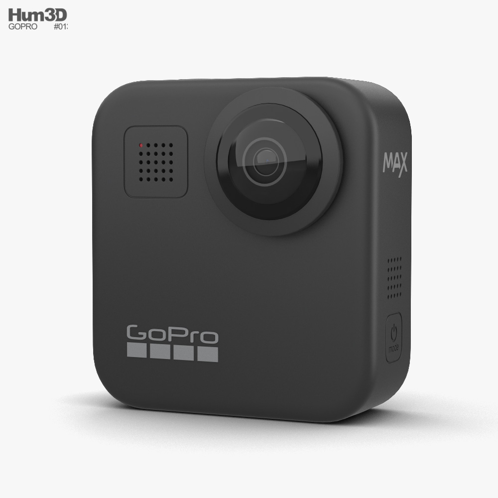 Gopro Max 3d Model Electronics On Hum3d