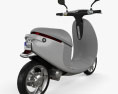 Gogoro Smartscooter 2015 3d model back view