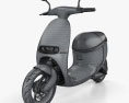Gogoro Smartscooter 2015 3d model wire render