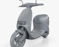 Gogoro Smartscooter 2015 3d model clay render