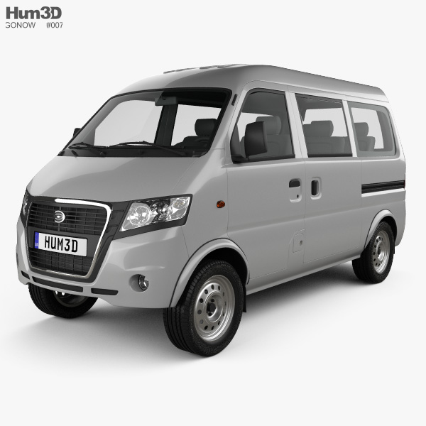 Gonow Minivan 2022 Modelo 3d