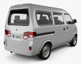 Gonow Minivan 2022 3D模型 后视图