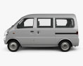 Gonow Minivan 2022 3d model side view