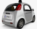 Google Self-Driving Car 2015 3d model back view