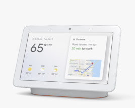 Google Nest Hub Chalk Modèle 3D