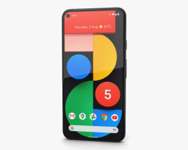 Google Pixel 5 Just Black 3D model