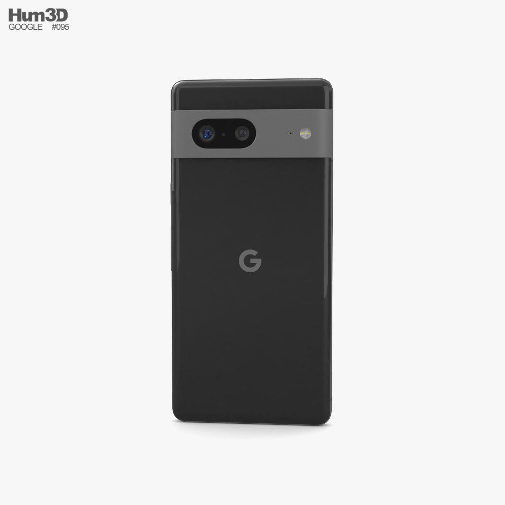 Google Pixel 7 Obsidian 3D model - Electronics on Hum3D