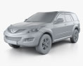 Great Wall Hover (Haval) H5 2014 3D-Modell clay render