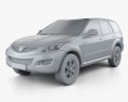 Great Wall Hover (Haval) H5 2014 Modello 3D clay render