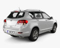 Great Wall Hover (Haval) H6 2016 3D 모델  back view