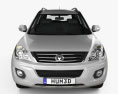 Great Wall Hover (Haval) H6 2016 3D 모델  front view