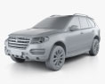 Great Wall Haval H8 2016 3Dモデル clay render