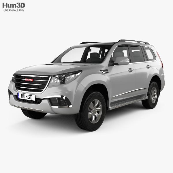 Great Wall Haval H9 2017 3D-Modell