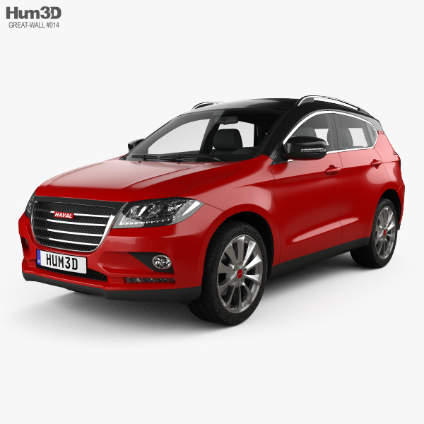 Great Wall Haval H2 2017 3D-Modell