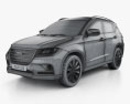 Great Wall Haval H2 2017 Modelo 3d wire render