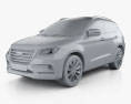 Great Wall Haval H2 2017 3d model clay render