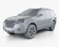 Great Wall Hover H3 2017 3d model clay render