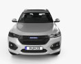 Great Wall Haval H6 2021 Modello 3D vista frontale