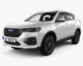 Great Wall Haval H6 with HQ interior 2021 3d model