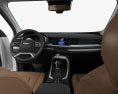 Great Wall Haval H6 with HQ interior 2021 3d model dashboard