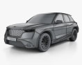 Grove Obsidian SUV 2022 3d model wire render
