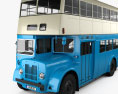 Guy Arab MkV LS17 Double-Decker Bus 1966 3d model