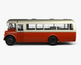 Guy Arab MkV SingleDecker bus 1966 3d model side view