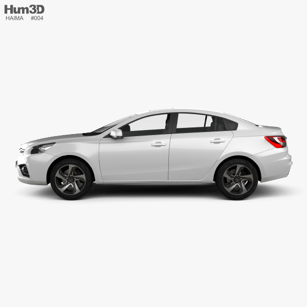 Haima Family 2019 3D model - Vehicles on Hum3D