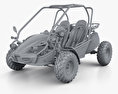 Hammerhead GTS 150 2017 3d model clay render