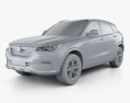 Hanteng X7 S 2021 3d model clay render
