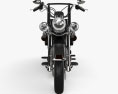 Harley-Davidson Heritage Softail Classic 2012 3D模型 正面图