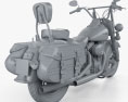 Harley-Davidson Heritage Softail Classic 2012 Modello 3D