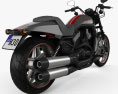 Harley-Davidson Night Rod Special 2013 3D-Modell Rückansicht