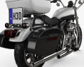 Harley-Davidson XL883L Polícia 2013 Modelo 3d