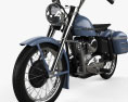 Harley-Davidson Model K 1953 3d model