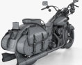 Harley-Davidson FLSTS Heritage Springer 2002 3D模型