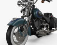 Harley-Davidson FLSTS Heritage Springer 2002 Modèle 3d